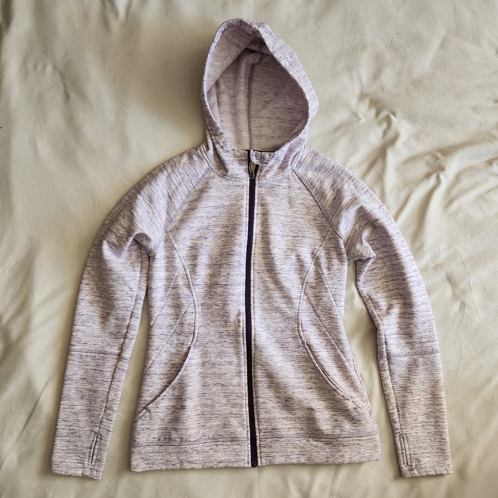 Womens Asics Full Zip Hooded Sweatshirt
